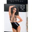 Glossy Wetlook Bodysuit Kiara - Lingerie