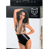 Glossy Wetlook Bodysuit Kiara - Lingerie