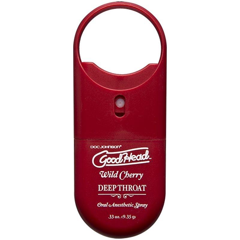 GoodHead To - Go Deep Throat Spray Wild Cherry 9ml - Lotions & Potions