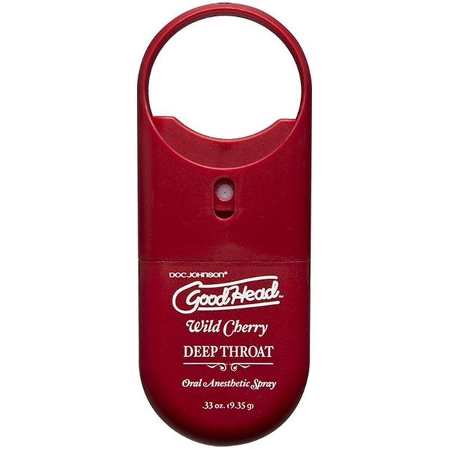 GoodHead To - Go Deep Throat Spray Wild Cherry 9ml - Lotions & Potions
