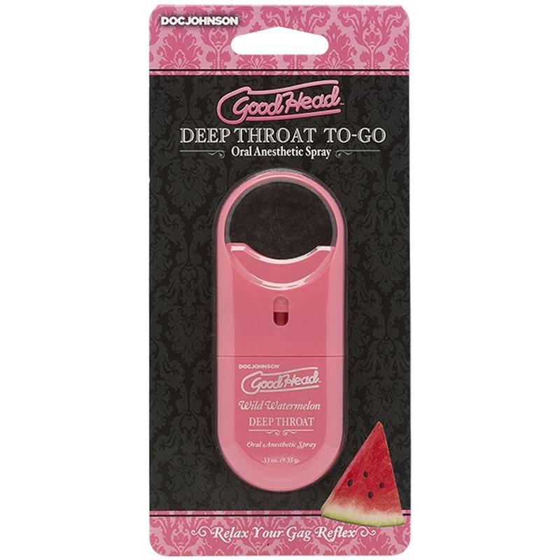 GoodHead To - Go Deep Throat Spray Wild Watermelon 9ml - Lotions & Potions
