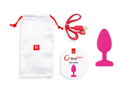 Gplug Large Bioskin Sweet Raspberry - Adult Toys
