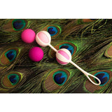 Gvibe Geisha Balls 2 | 5 - Stage Kegel Training Set - Pink Silicone - Adult Toys