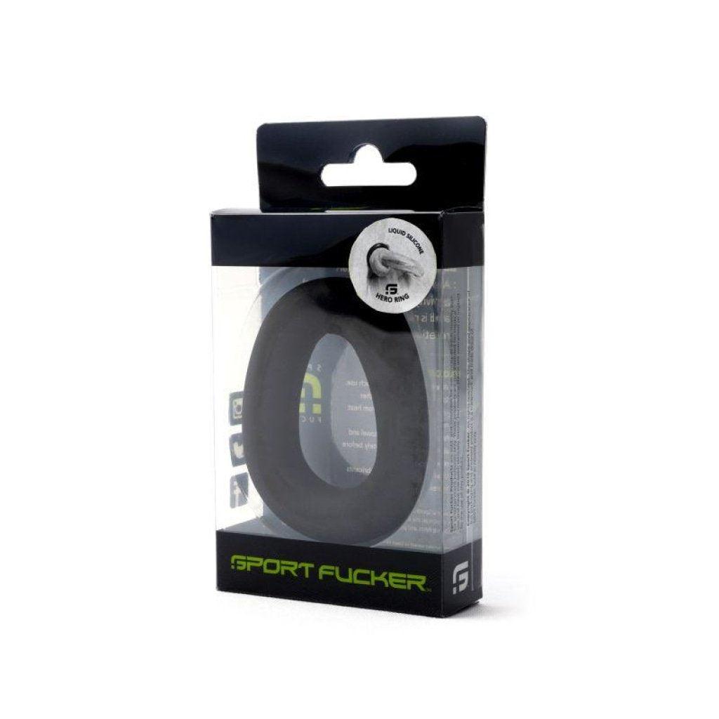 Hero Ring Black - Adult Toys