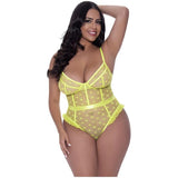 High Leg Star Teddy - Lingerie