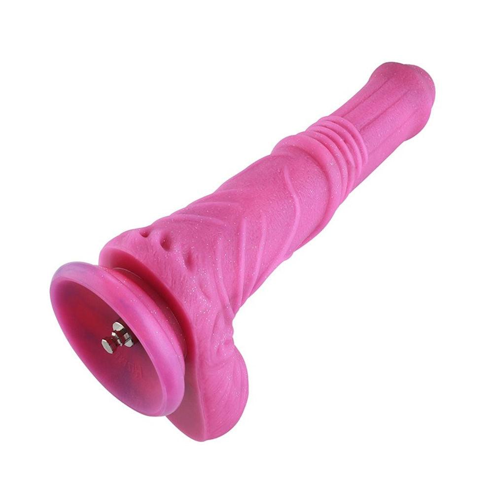 HiSmith 10" Silicone Pink Monster Dildo (KlicLok) - 
