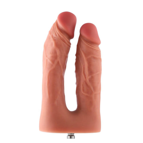 HiSmith - 6.5" Silicone Double Penetrator Dildo (KlicLok) - 