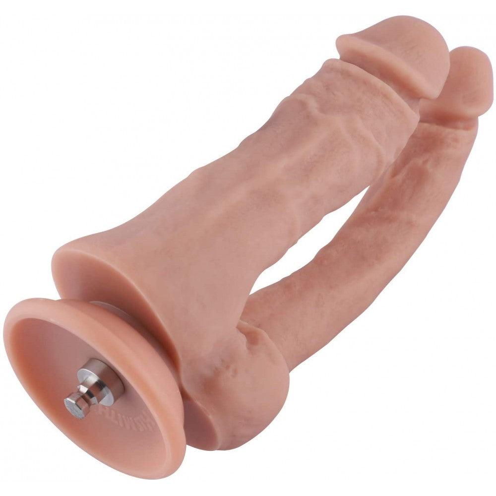 Hismith - 7" Silicone Double Penetrator Dildo (KlicLok) - 