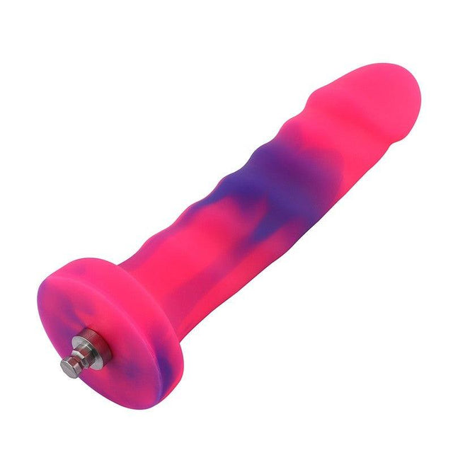HiSmith - 7" Smooth Silicone Anal Dildo (KlicLok) - 