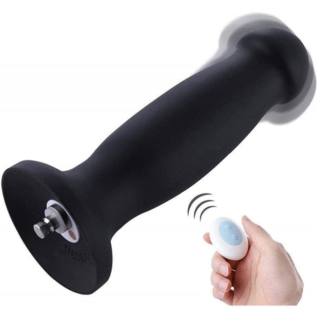 HiSmith 7.2" Black Anal Dildo - 
