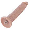 HiSmith - 7.5" Slim Silicone Anal Dildo (KlicLok) - 