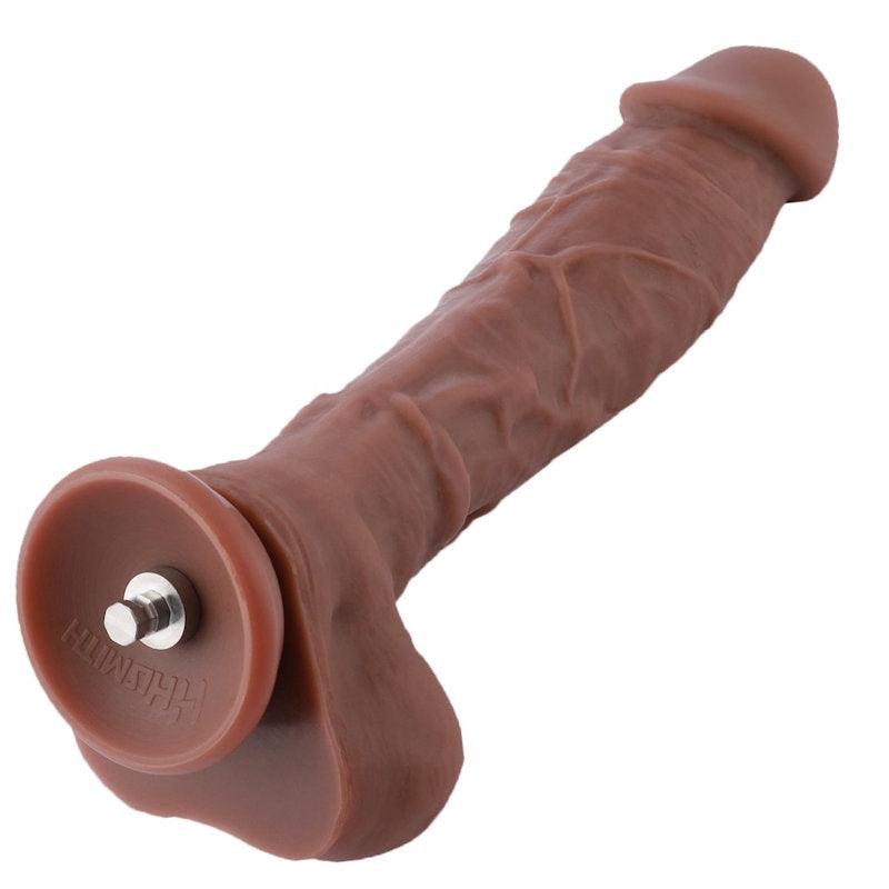 HiSmith - 9" Silicone Brown Dildo (KlicLok) - 