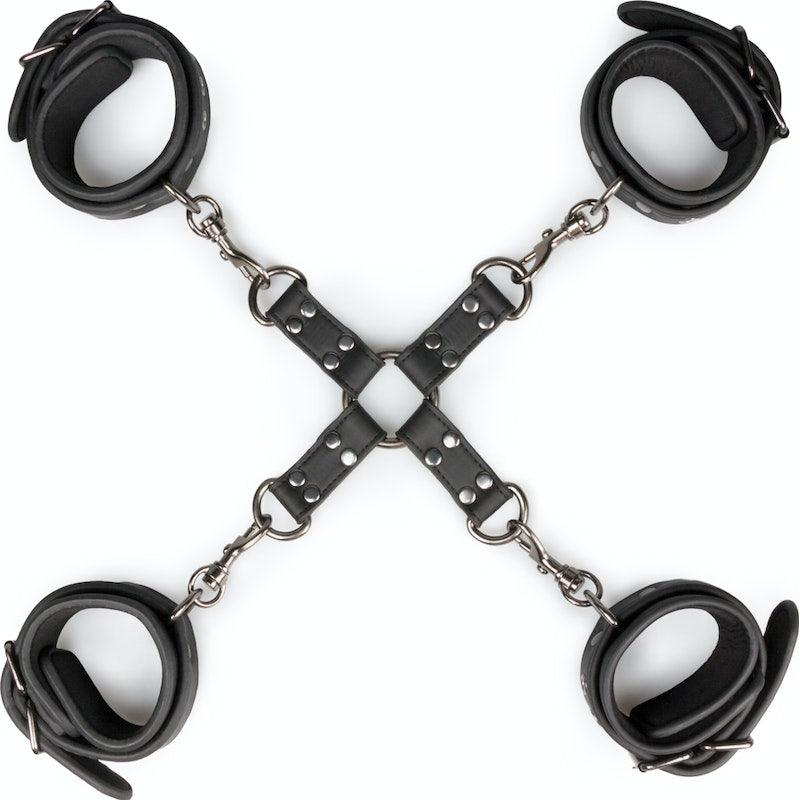 Hogtie With Hand and Ankle Cuffs - Adult Toys