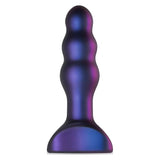 Hueman Space Invader Vibrating Anal Plug – Ribbed Silicone Butt Plug - Adult Toys