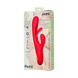 JOS Patti Moving Tongue Rabbit Vibrator Red - Naughty by Nature Adult Store