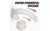 Kennard Dong w Balls Clear L - Adult Toys