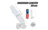 Kennard Dong w Balls Clear L - Adult Toys
