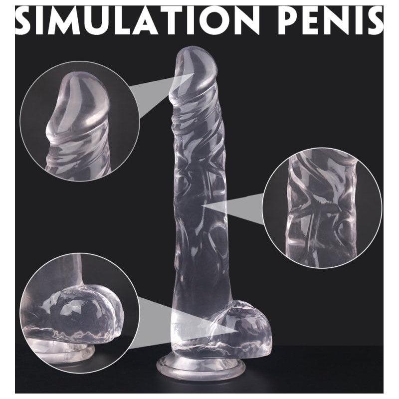 King Kong Dong w Balls Black XL - Adult Toys