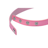 Kinky Kitty Ring Slim Choker Pink - Adult Toys