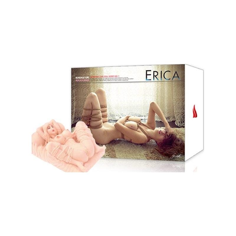 Kokos Erica Mini Torso Sex Doll – Realistic TPR Bondage Love Doll - Adult Toys