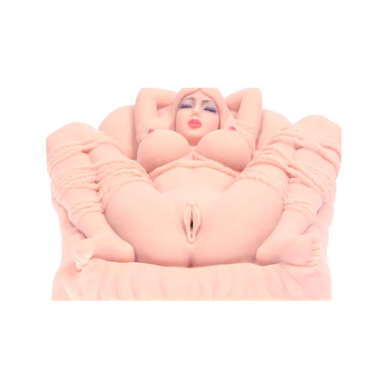 Kokos Erica Mini Torso Sex Doll – Realistic TPR Bondage Love Doll - Adult Toys