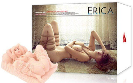 Kokos Erica Mini Torso Sex Doll – Realistic TPR Bondage Love Doll - Adult Toys