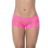 Lace Boyshort Hot Pink - Naughty by Nature Adult Store