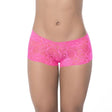 Lace Boyshort Hot Pink - Lingerie