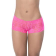 Lace Boyshort Hot Pink - Naughty by Nature Adult Store