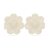 Lace Heart and Flower Nipple Pasties Twin Pk - Adult Toys