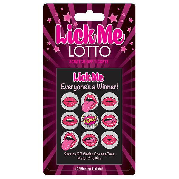 Lick Me Lotto - Naughty Scratcher - Naughty by Nature Adult Store