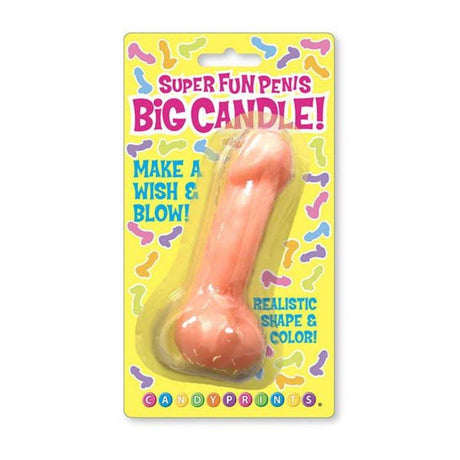 Little Genie Realistic Penis Novelty Candle – 10cm Adult Party Gag Gift - Novelties