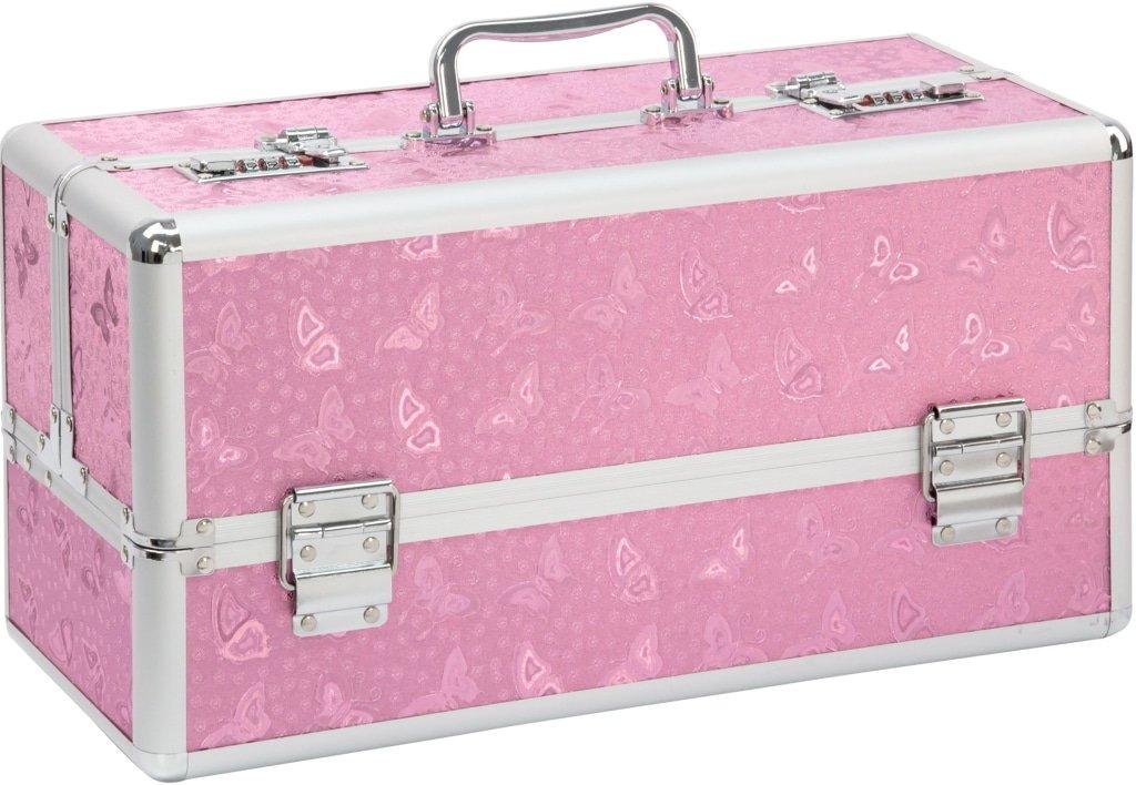 Lockable Large Vibrator Case Pink - Adult Toys