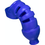 LOCKDOWN Cage Chastity by Hunkyjunk Cobalt - Adult Toys