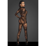 Long Tulle Overall w 3 Way Zipper - Lingerie