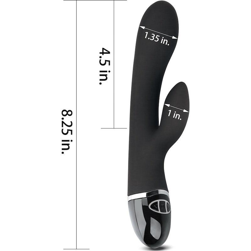 Lovetoy O - Sensual Rechargeable Rabbit Vibrator | Dual Motor Silicone - Adult Toys