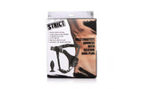 Male Chastity Harness w Anal Plug Black - Adult Toys