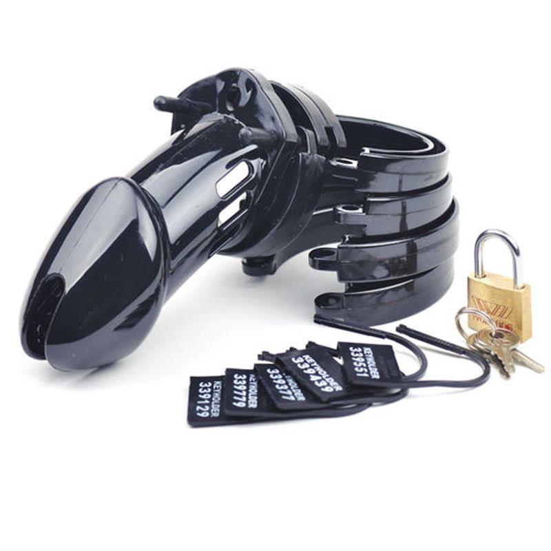 Male Chastity Kit Black - Naughty by Nature Adult Store