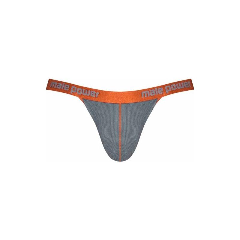 Male Power Casanova Uplift Micro Thong Grey - Naughty by Nature Adult Store