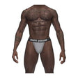 Male Power Sexagon Micro V Thong Grey - Naughty by Nature Adult Store