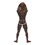 Male Power Sport Mesh Jock Burgundy - Lingerie