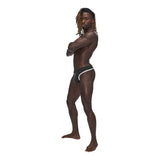 Male Power Sport Mesh Thong Black - Naughty by Nature Adult Store