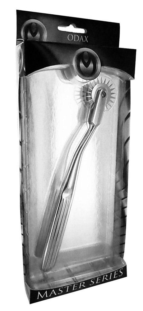 Master Series Odax Sensation Wheel – Stainless Steel Spiked Pinwheel - Adult Toys
