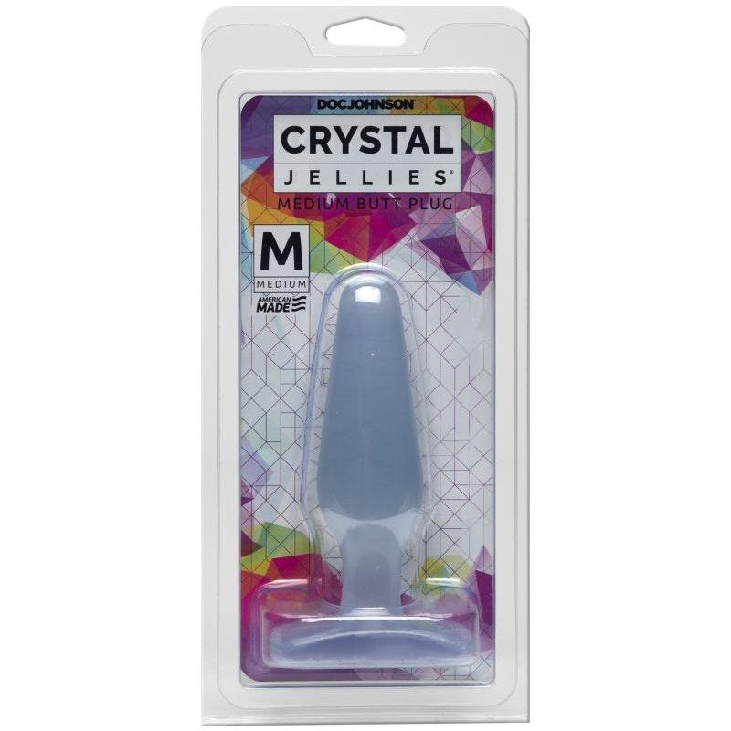 Medium Butt Plug Clear - Adult Toys