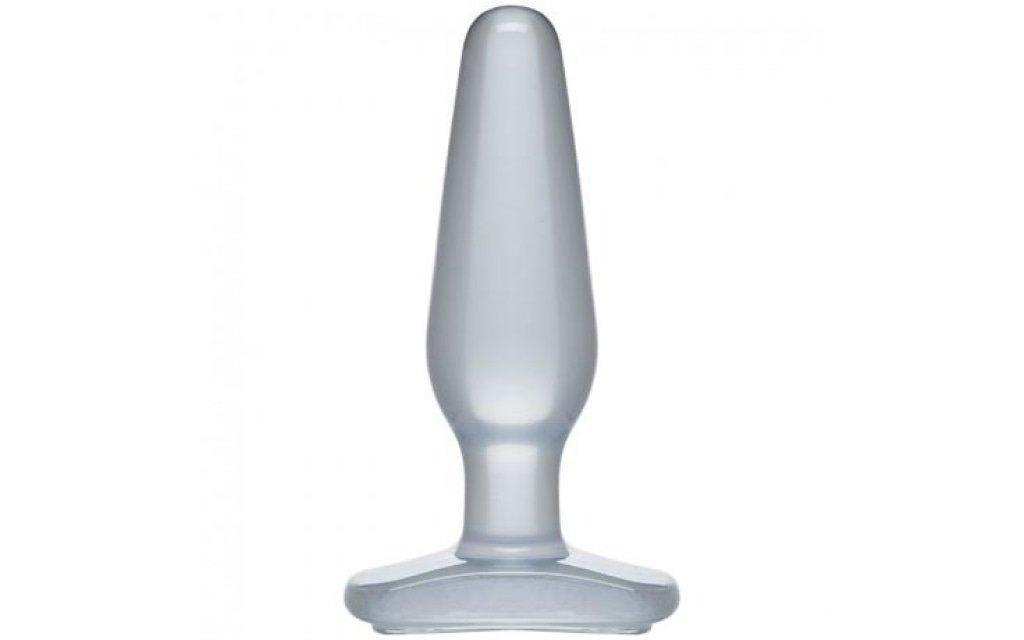 Medium Butt Plug Clear - Adult Toys