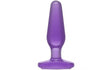 Medium Butt Plug Purple - Naughty by Nature Adult Store