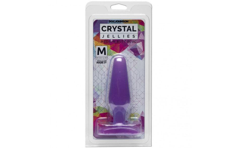 Medium Butt Plug Purple - Naughty by Nature Adult Store