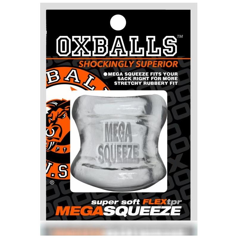 Mega Squeeze Ergofit Ball Stretcher Clear - Naughty by Nature Adult Store