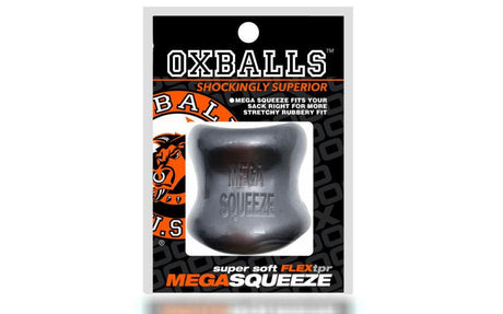 Mega Squeeze Ergofit Ball Stretcher Steel - Naughty by Nature Adult Store