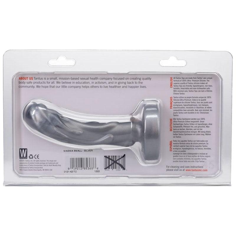 Mini Magma Dildo Silver - Adult Toys